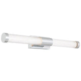 Bremen LED Ribbed Wall Vanity Light