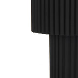 Alcona Fabric Drum Pleat Floor Lamp and Shade