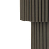 Alcona Fabric Drum Pleat Floor Lamp and Shade