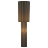 Alcona Fabric Drum Pleat Floor Lamp and Shade