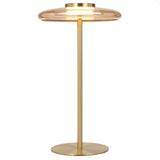 Amity LED Glass Disc Table Lamp