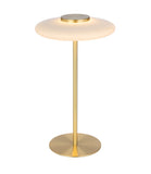 Amity LED Glass Disc Table Lamp