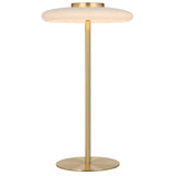 Amity LED Glass Disc Table Lamp