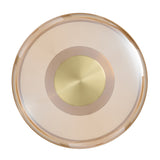 Amity Round Glass Disc LED Wall Light