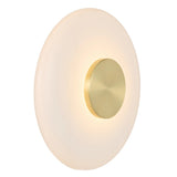 Amity Round Glass Disc LED Wall Light