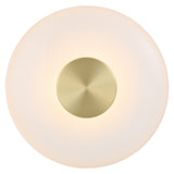 Amity Round Glass Disc LED Wall Light