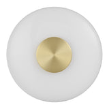 Amity Round Glass Disc LED Wall Light