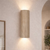 Impero Up/Down Indoor Wall Light Travertine Beige