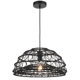 Ivalo Round Rope Hanging Pendant Light