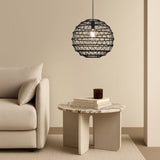Ivalo Round Rope Hanging Pendant Light