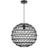 Ivalo Round Rope Hanging Pendant Light