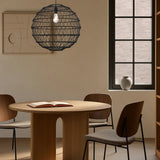 Ivalo Round Rope Hanging Pendant Light
