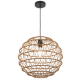 Ivalo Round Rope Hanging Pendant Light