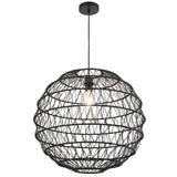 Ivalo Round Rope Hanging Pendant Light