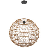 Ivalo Round Rope Hanging Pendant Light