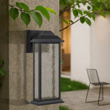 Jovaro LED Wall Exterior Light Black