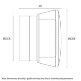 Lomira Round LED Wall Light