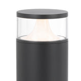 Noral LED Exterior Bollard Post Light Black