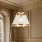 Olmont 1lt Glass Pendant Light