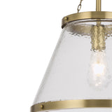 Olmont 1lt Glass Pendant Light