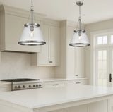 Olmont 1lt Glass Pendant Light