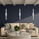 Ostel LED Ribbed Wall Exterior Light