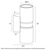 Sarnel Up/Down Wall Exterior Tube Light