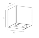Flip II Up/Down Adjustable LED Exterior Wall Light