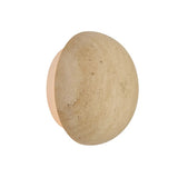 Casar Travertine LED Round Dot Wall Light