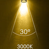 Solar Powered Garden Spot Lights Outdoor Waterproof Kit of 3