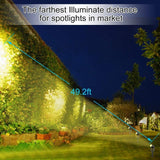 Solar Powered Garden Spot Lights Outdoor Waterproof Kit of 3