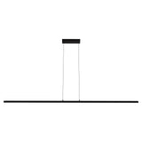 Aeris Fluted/Ribbed LED Linear Bar Pendant Light