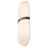 Bower 6w LED Capsule Alabaster Stone Wall Light Natural