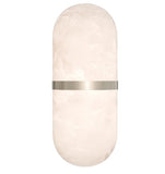 Bower 6w LED Capsule Alabaster Stone Wall Light Natural
