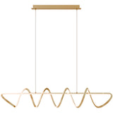 Bulbul Modern Spiral LED Linea Pendant Light