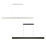 Prinia Fluted/Ribbed LED Linea Pendant Light Bar