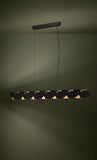 Altagracia LED Hanging Pendant Light Black/Gold
