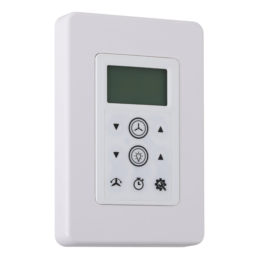 Eglo DC Ceiling Fan Wall Control Switch Wired Roundabout Lighting