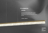 Florencia 30w 1800mm LED Linea Bar Pendant Light CCT