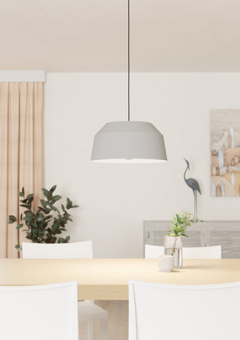 Contrisa 1lt Metal Hanging Pendant Light