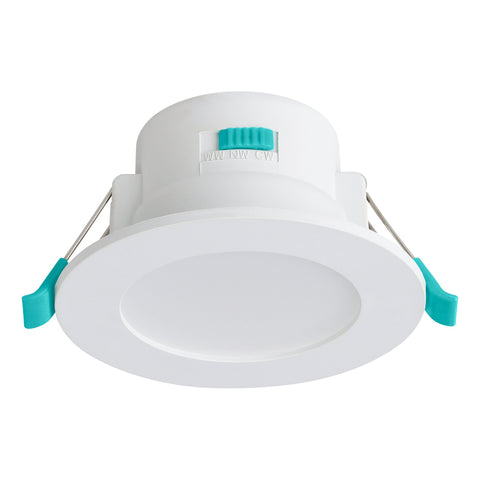 Rippa 2 6w 70mm LED Downlight CCT Colour Changing White