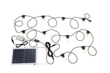 Festoon 2 Solar Powered LED 8m 10 Light Party Light Set Clear
