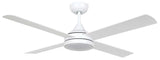 Eglo Stradbroke DC 4 Blade ABS Remote Ceiling Fan with LED Light