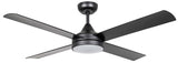 Eglo Stradbroke DC 4 Blade ABS Remote Ceiling Fan with LED Light