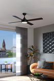 Eglo Stradbroke DC 4 Blade ABS Remote Ceiling Fan with LED Light