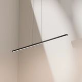 Aeris Fluted/Ribbed LED Linear Bar Pendant Light