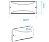 Taurus E27 Exterior Wall Light