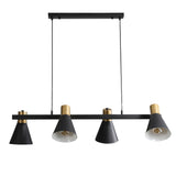 Norbert Adjustable Spotlight Metal Pendant Light Black/Satin Brass