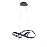 Spira 45w LED Hanging Spiral Twist Knot Pendant Light