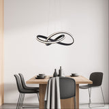 Spira 45w LED Hanging Spiral Twist Knot Pendant Light